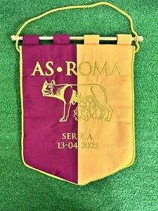 GAGLIARDETTO PENNANT WIMPEL LAZIO ROMA NO MAGLIA SHIRT MATCH WORN 2024/2025 - Foto 1 di 3