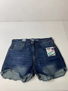 Women's Jeans Shorts Levi's Size 14/15 - Picture 1 of 3