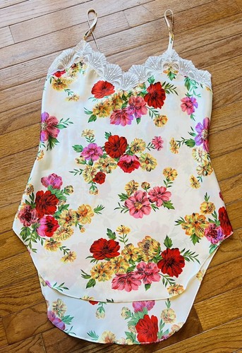 UNDERCOVER Abito Victorias Secret G Label vintage floreale slip taglia small dettaglio pizzo