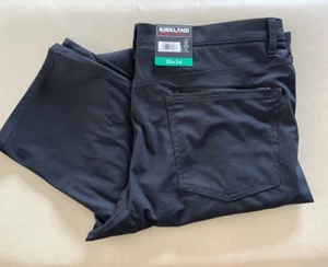 Kirkland Herren Commuter Hose schwarz Gr. 38X34 Neu mit Etikett kostenloser Versand!! - Bild 1 von 2
