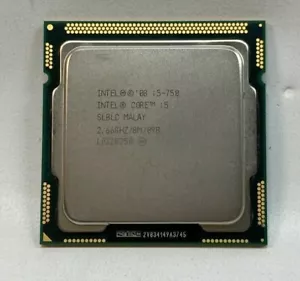 Intel Core i5-750 2.66GHz Quad-Core SLBLC CPU Processor - Picture 1 of 3