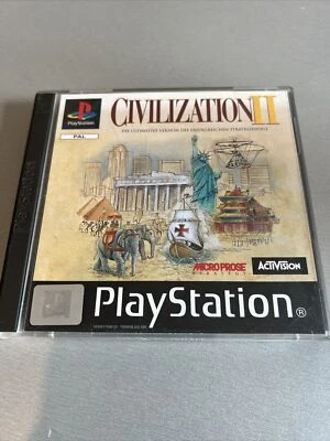 Sid Meier's Civilization II PS1 | Deutsch | Sony Playstation 1 | PAL inkl. Karte - Bild 1 von 4