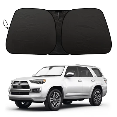 Parabrisas de coche para Toyota 4Runner 2010-2024 parasol bloque de rayos UV cubierta de visera Foto 1 de 4