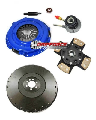 KIT EMBRAGUE FX 4-PUCK + ESCLAVO + VOLANTE para 99-00 CHEVY GMC SILVERADO SIERRA 1500 Foto 1 de 4