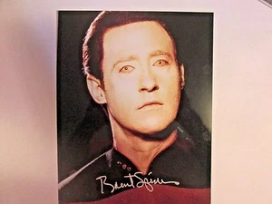 Brent Spiner "Star Trek Data" Replika 8 x 10 handsigniertes Foto - Bild 1 von 1