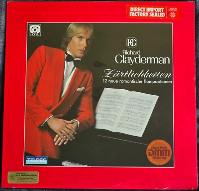 RICHARD CLAYDERMAN ~ Zärtlichkeiten ~ SEALED LP 1983 ~ GERMAN PRESS - Image 1 of 2