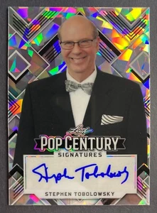 2022 Leaf Pop Century Cracked Ice #BA-ST1 Stephen Tobolowsky SP AUTO [40/40] - Imagen 1 de 4