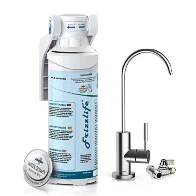 Frizzlife MP99 Under Sink Water Filter with Faucet-0.5 Micron High Filtration - Image 1 of 4