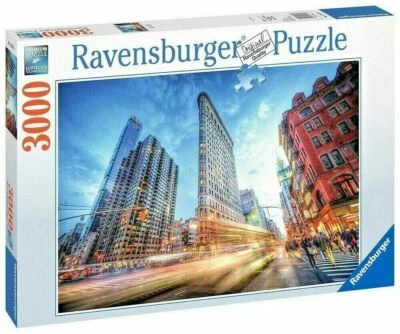 Ravensburger 17075 Jigsaw Puzzle FLAT IRON BUILDING 3000 pcs. 121 x 80 cm. NEW - Image 1 of 4