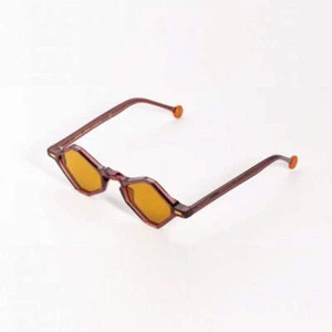 Occhiali da sole  Kyme Willow col 05 44 24 145 Dark Pink Trasparent Orange lens - Foto 1 di 9