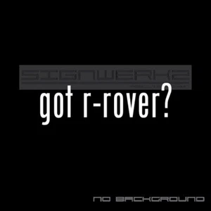 got r rover Decal Sticker Die Cut Decal Self Adhesive Velar Range Rover Pair - Bild 1 von 11