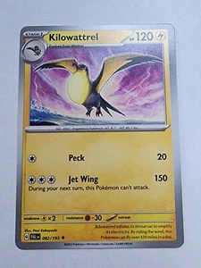 Kilowattrel 082/193 NM/M - Paldea entwickelte scharlachrote violette Pokémonkarte - Bild 1 von 1