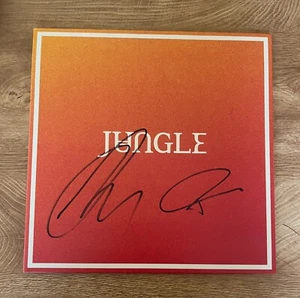* JUNGLE * álbum de vinilo firmado * VOLCANO * JOSH LLOYD-WATSON & TOM MCFARLAND * - Imagen 1 de 2