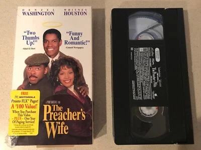 The Preacher's Wife (VHS, 1997) Denzel Washington, Whitney Houston - Image 1 of 3