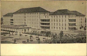 HEIDELBERG alter Heimatbeleg Postkarten-Format ~1938 Uni-Klinik Krankenhaus - Picture 1 of 1