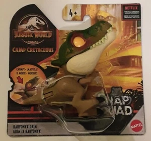 Mini Figura Mattel Jurassic World Camp Cretácico Snap Squad Baryonyx Grim - Imagen 1 de 1