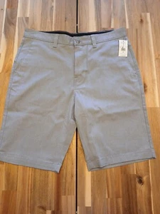 Volcom V-Monty Modern Fit Stretch Shorts Gray Size 34 New $50 - Picture 1 of 22