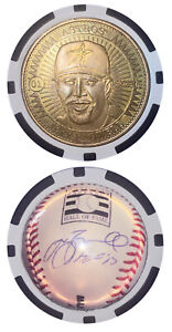 JEFF BAGWELL - HOUSTON ASTROS LEGEND-- [POKER CHIP] with COIN ***SIGNED***