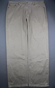 Pantalones deportivos cónicos elásticos beige talla 40x32 (Sr 40x30) para hombre Levi's 541 2016 - Imagen 1 de 9
