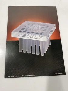 Steven Weinberg Heller Gallery New York Cast Crystal Structure 1984 - Picture 1 of 4