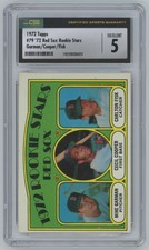 1972 Topps Garman/Cooper/Fisk Rookie CSG 5 #79 Baseball Card
