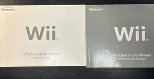 Nintendo Wii System Console User Operations Manual System Setup And Operations - Picture 1 of 2
