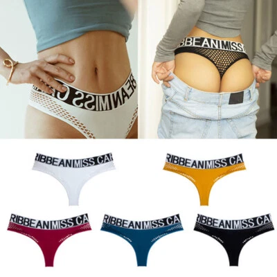 Sexy Damen-Höschen Sportunterwäsche Mode Netz Dessous heiß G-String Tanga - Bild 1 von 4
