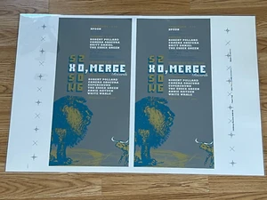 Poster concerto originale SXSW Austin Texas 2006 Spoon Band Of Horses Antones - Foto 1 di 10