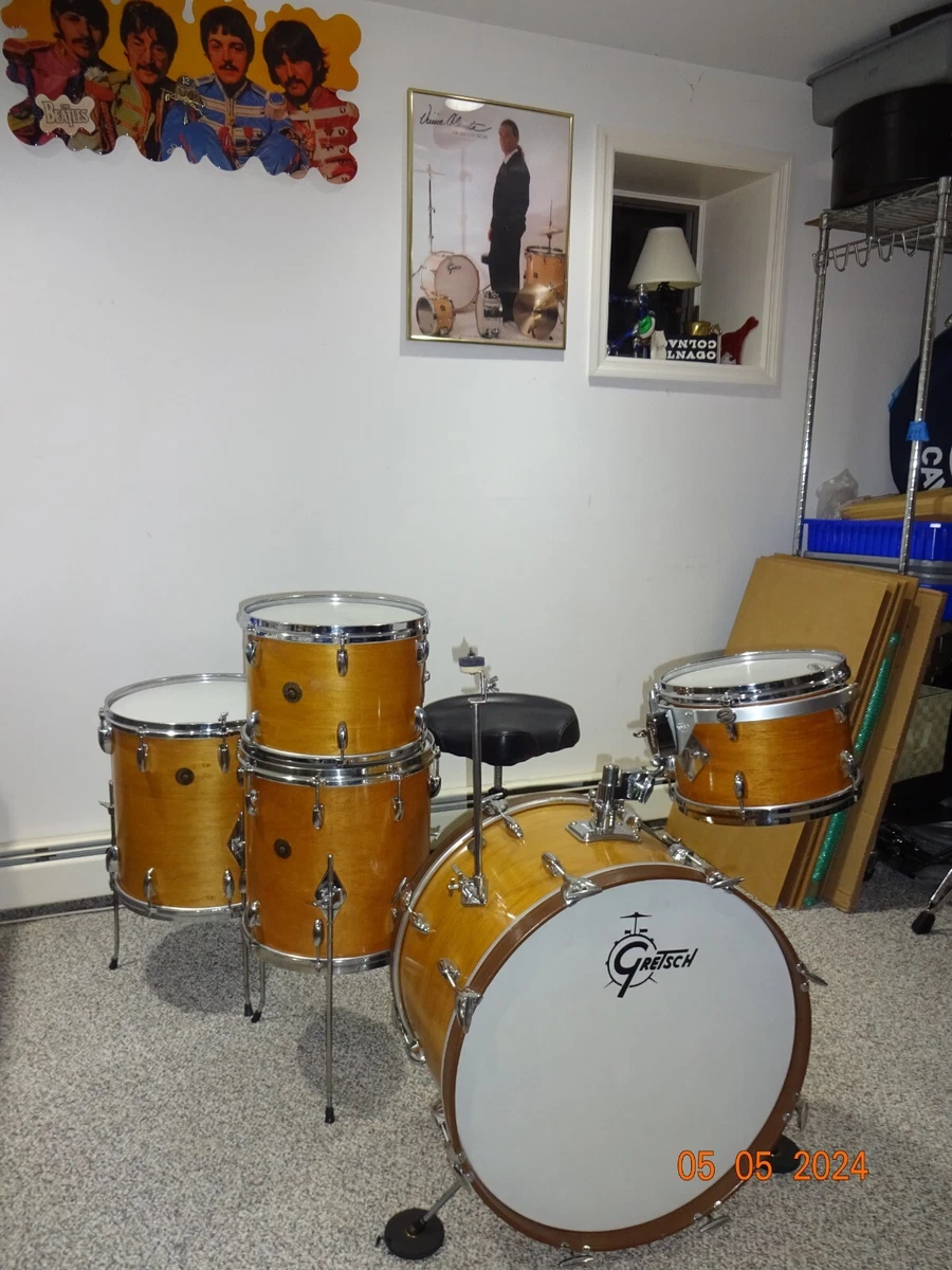 vintage gretsch drum set products for sale | eBay
