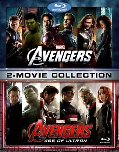 Marvel The Avengers Epic Superhero Double Feature Age of Ultron 2 Movie Blu-ray - Bild 1 von 1