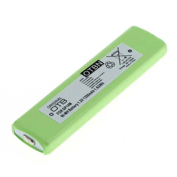 OTB Batteria di ricambio NH-9WM 1,2 V 1350 mAh 1,7 Wh lettore batteria per Sony Aiwa GP14M NH-14WM