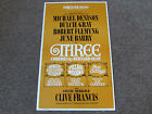 Three COMEDIES by Bernard Shaw inc Denison Gray & Barry FORTUNE Theatre Poster