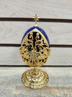 Huevo de coleccionista House of Fabergé A King Is Born edición limitada Foto 1 de 4