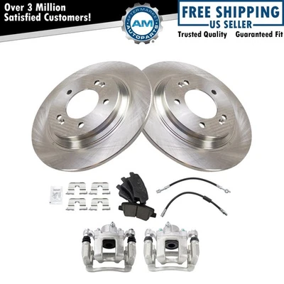 Rear Brake Pad & Rotor Kit Ceramic For 2014-2015 Kia Optima - Image 1 of 4