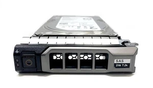 Dell YY34F 2TB 7.2K SAS 6Gbps 3.5" HDD – Enterprise Server Hard Drive - Picture 1 of 2