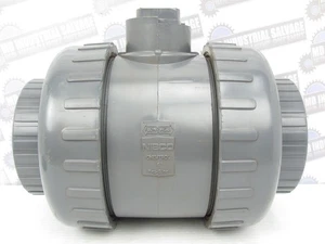 NIBCO - 951016 - 4” Sch 80 PVC True Union TRU-BLOC ball valve NEW (NO HANDLE) - Picture 1 of 18