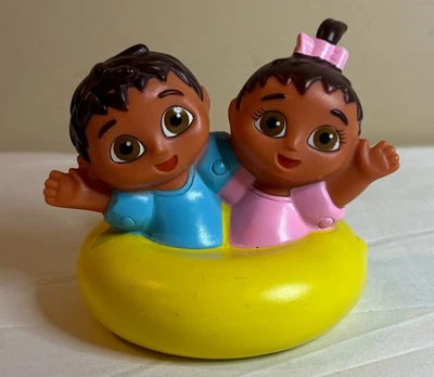 Dora the Explorer Bath Toy - Twins Guillermo & Isabella - Image 1 of 2