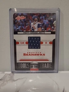 2011 Absolute Tools of the Trade Material Red Matt Hasselbeck /250. GAME USED. - Picture 1 of 2