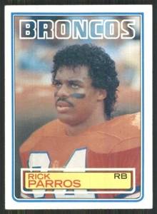 1983 Topps #266 Rick Parros Denver Broncos 2705 - Picture 1 of 2