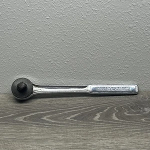 Vintage Craftsman 1/2” Drive Round Fine Tooth Thumb Wheel Ratchet -V- 44978 USA - Picture 1 of 7