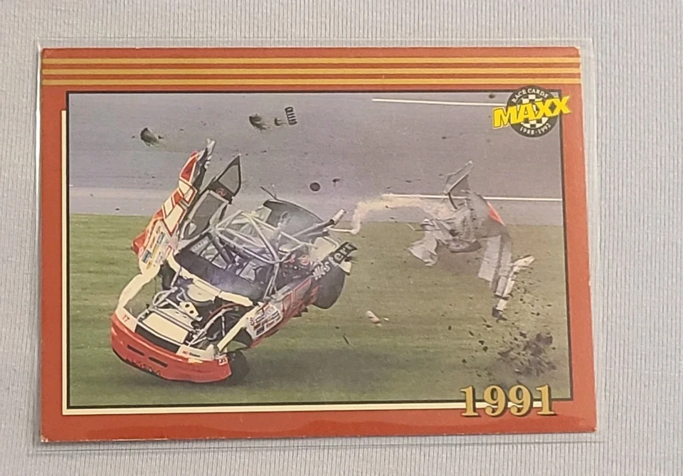 1992 Maxx Memorable Moments Darrell Waltrip #195 HOF/  NASCAR  - Image 1 of 2