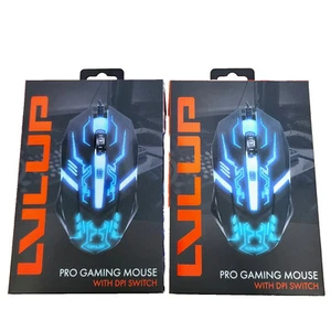 LVLUP LU737 Lvlup Pro Gaming Maus LU737-FD RGB Hintergrundbeleuchtung 2er Set - Bild 1 von 1