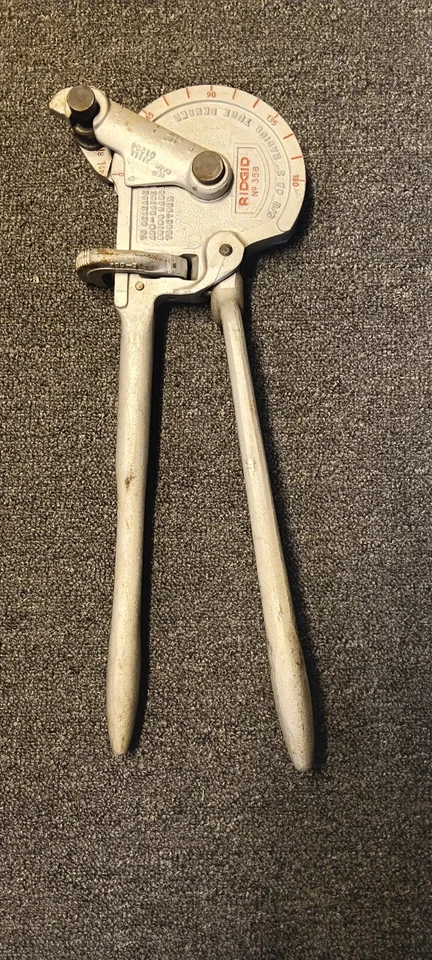 ¡Dobladora de tubo de trinquete engranada RIDGID 358 5/8""!!LEER DESCRIPCIÓN!! Foto 1 de 4