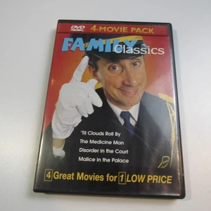 Family Classics 4 Movie Pack DVD Til Clouds Roll Medicine Man Stooges - Imagen 1 de 4