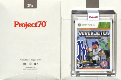 2021 TOPPS PROJECT 70 #622 2011 DEREK JETER - XBOX 360 MINECRAFT - ERMSY - - Image 1 of 2