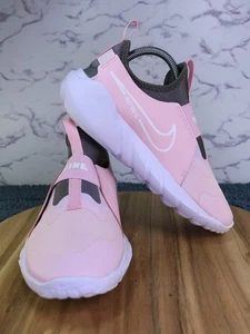 Nike Flex Runner 2 Pink Girls Slip On Low Shoe Sneakers DJ6038-600 Youth Size 6Y - Picture 1 of 24