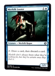 Magic The Gathering Conspiracy: Take The Crown: Merfolk Looter Sammelkarte - Bild 1 von 1