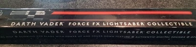 Star Wars 2007 Darth Vader Lightsaber Replica Lucas Films Force Fx - Image 1 of 4