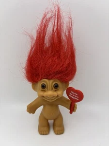 Troll Doll 3" Russ Valentine's Day/Anniversary "You’re So-o-o-o Huggable” Red - Picture 1 of 3