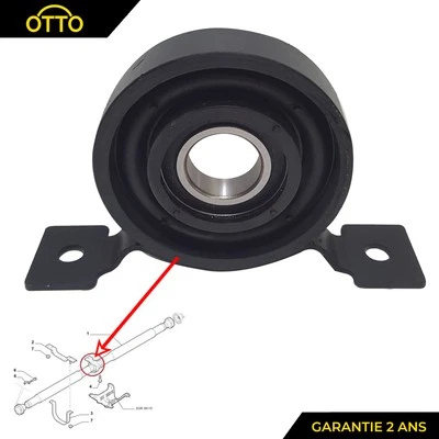 55222107 808682 55193595 SUPPORT PALIER ARBRE TRANSMISSION POUR FIAT PANDA 4X4 - Photo 1/4